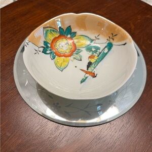 Vintage Japanese Lusterware Bowl